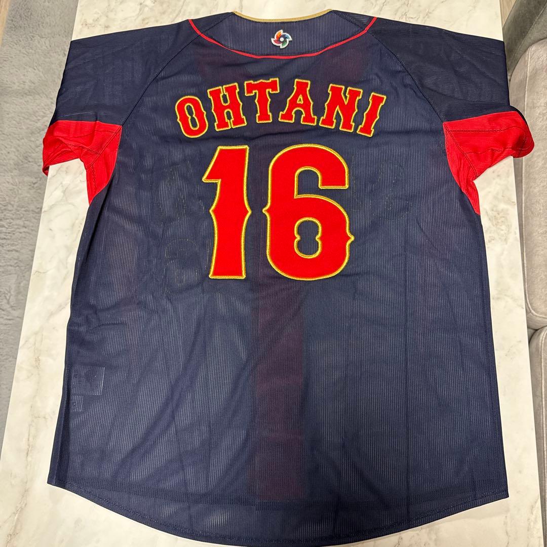 刺繍ユニホーム侍ジャパン2023WBC 大谷翔平選手ビジター(Mサイズ)