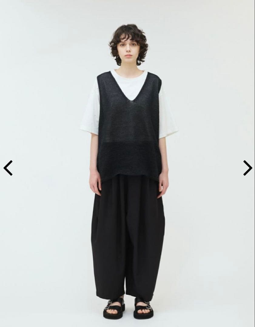 mizuiro ind ワイドカーゴパンツ