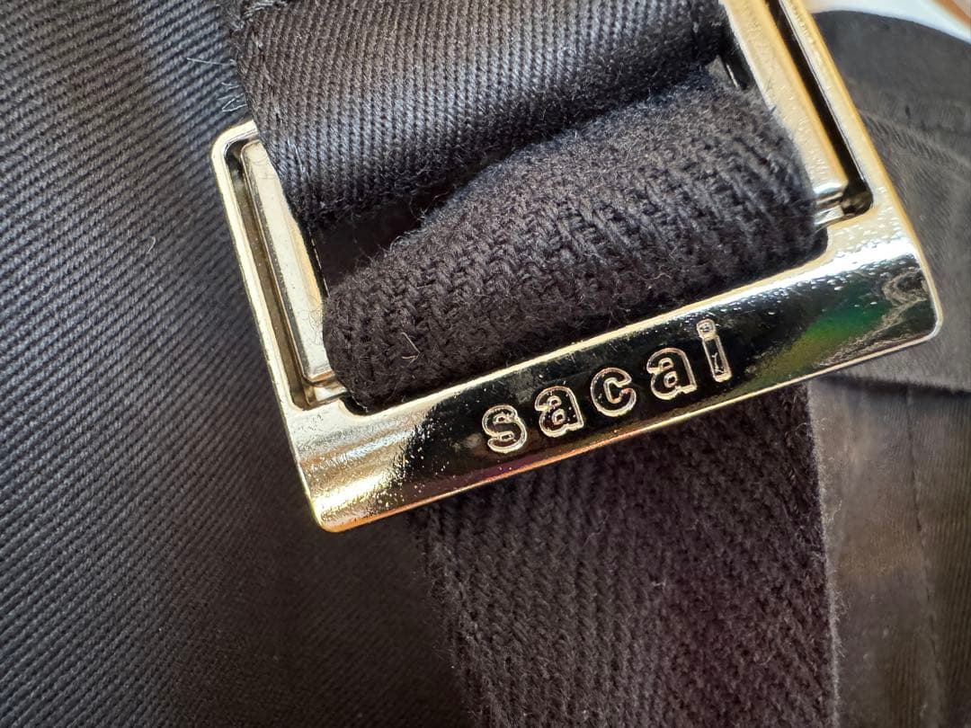 【美品】sacai 25ss cotton chino パンツ サイズ0