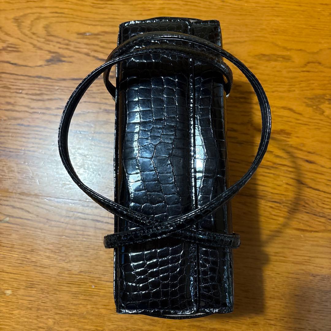 YAMAGUCHI JRA認定クロコダイルハンドバッグ