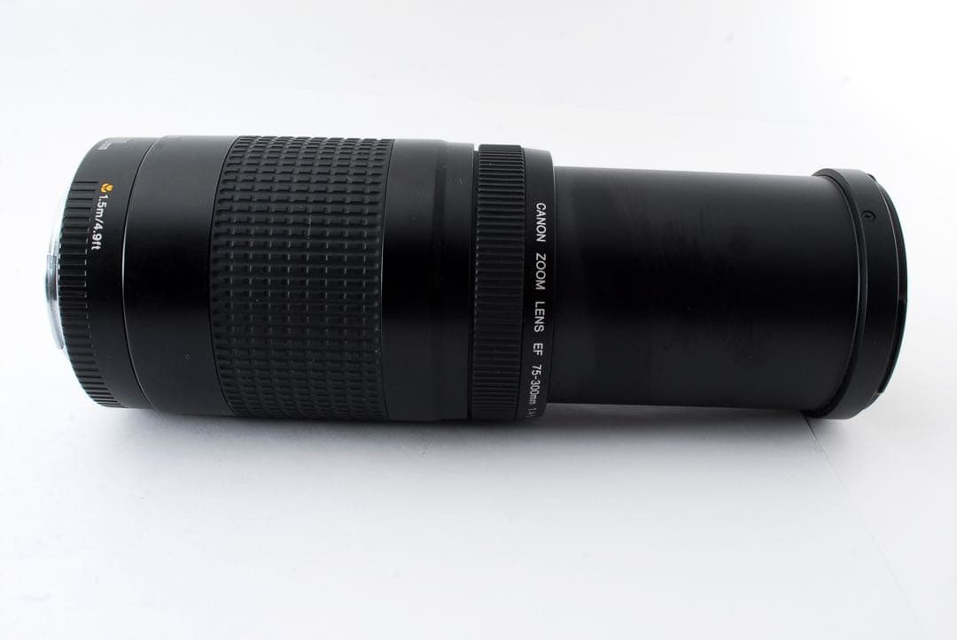キャノン☆付属品付☆超望遠レンズ Canon EF75-300㎜　II☆