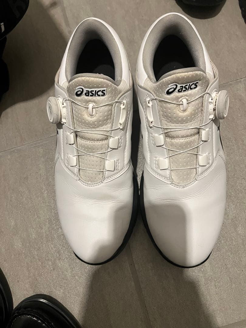 美品 アシックス GEL-ACE PRO M ゴルフシューズ