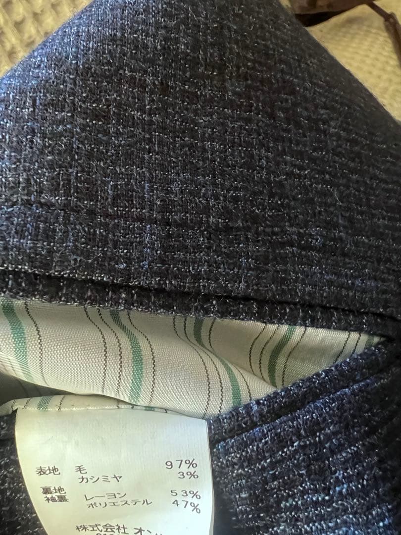 オンリープレミオ ダークブルー ビジネススーツ値下げ❗️