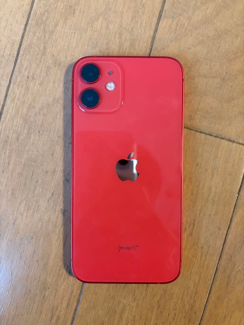 iPhone 12 mini. RED 本体. 64GB