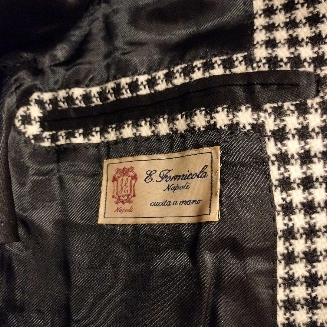 ERRICO FORMICOLA Napoli ジャケット ハウンドトゥース