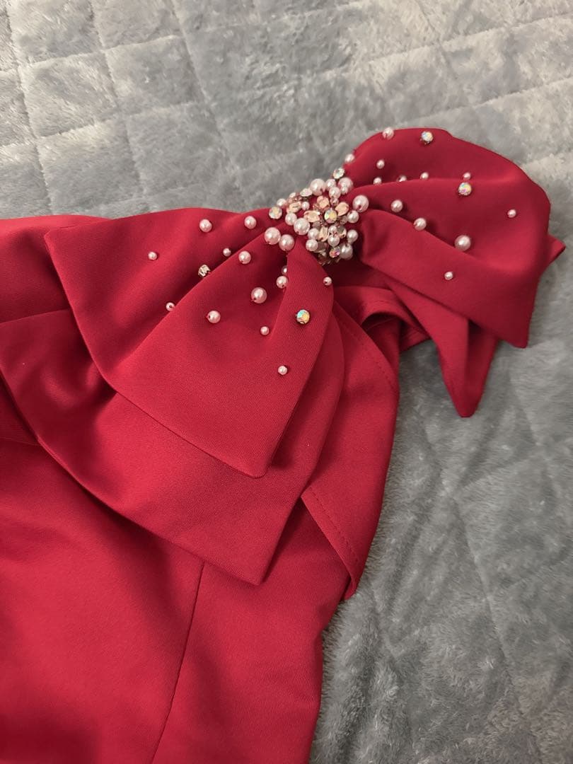 AngelR セットアップドレス Mサイズ レッド