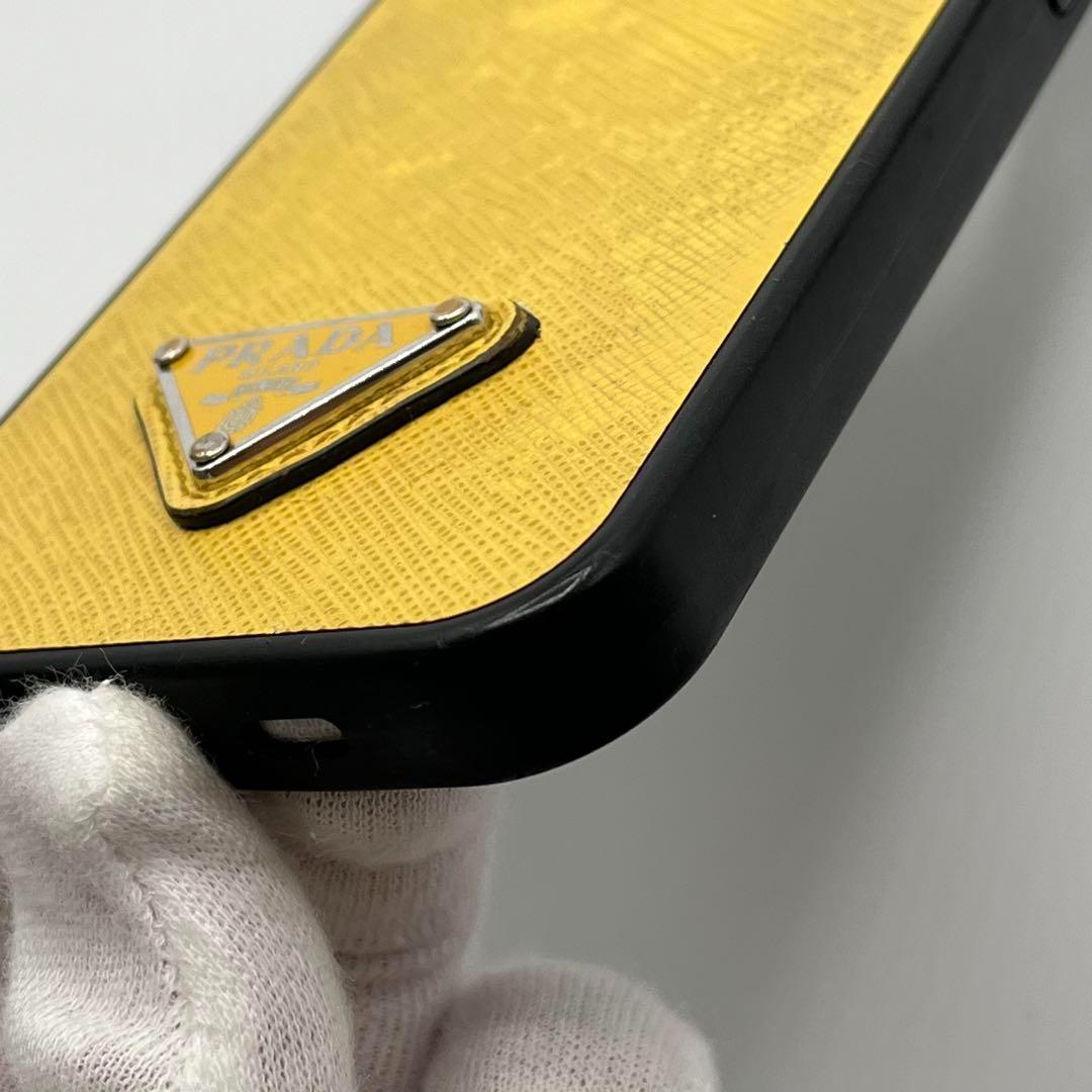 ✨美品✨【プラダ】iPhoneケース　iPhone13Pro サフィアーノレザー