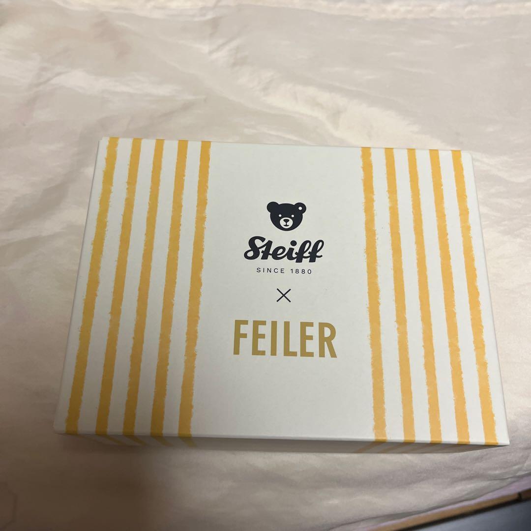 フェイラー シュタイフ　ハンカチ、ベアセット