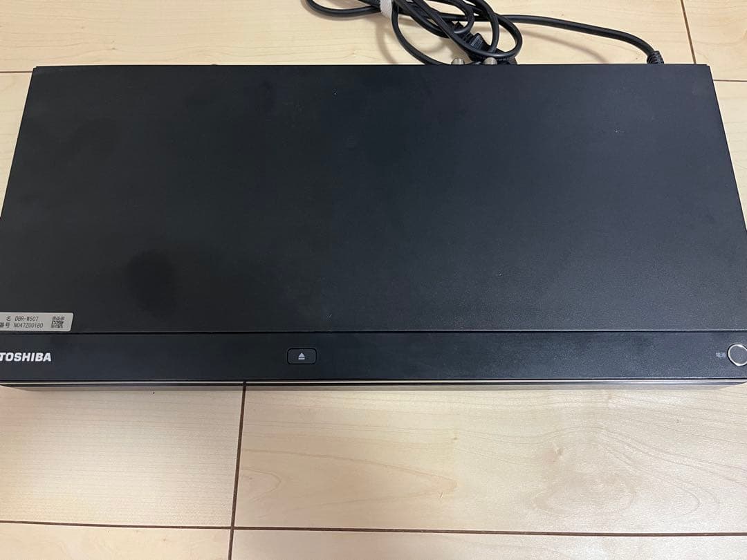 東芝レグザ　ブルーレイディスクレコーダー 500GB DBR-W507