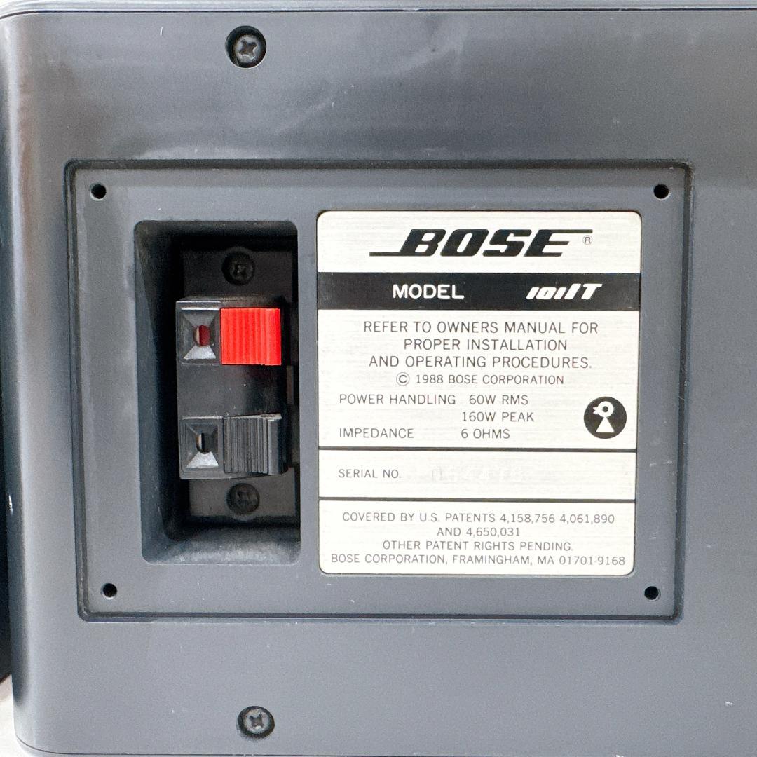 【良品】BOSE ボーズ コンパクトスピーカー 101IT