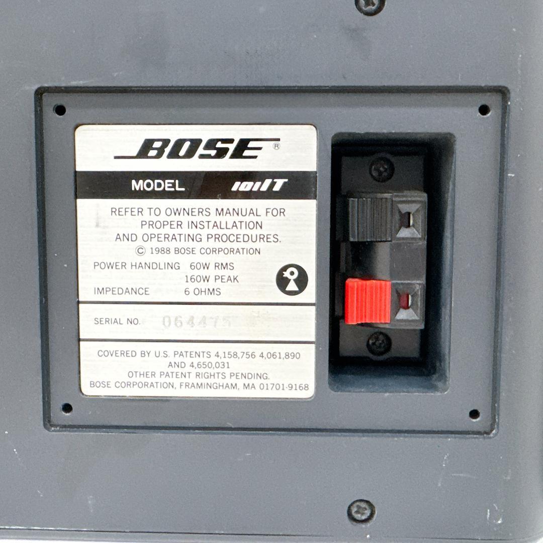 【良品】BOSE ボーズ コンパクトスピーカー 101IT