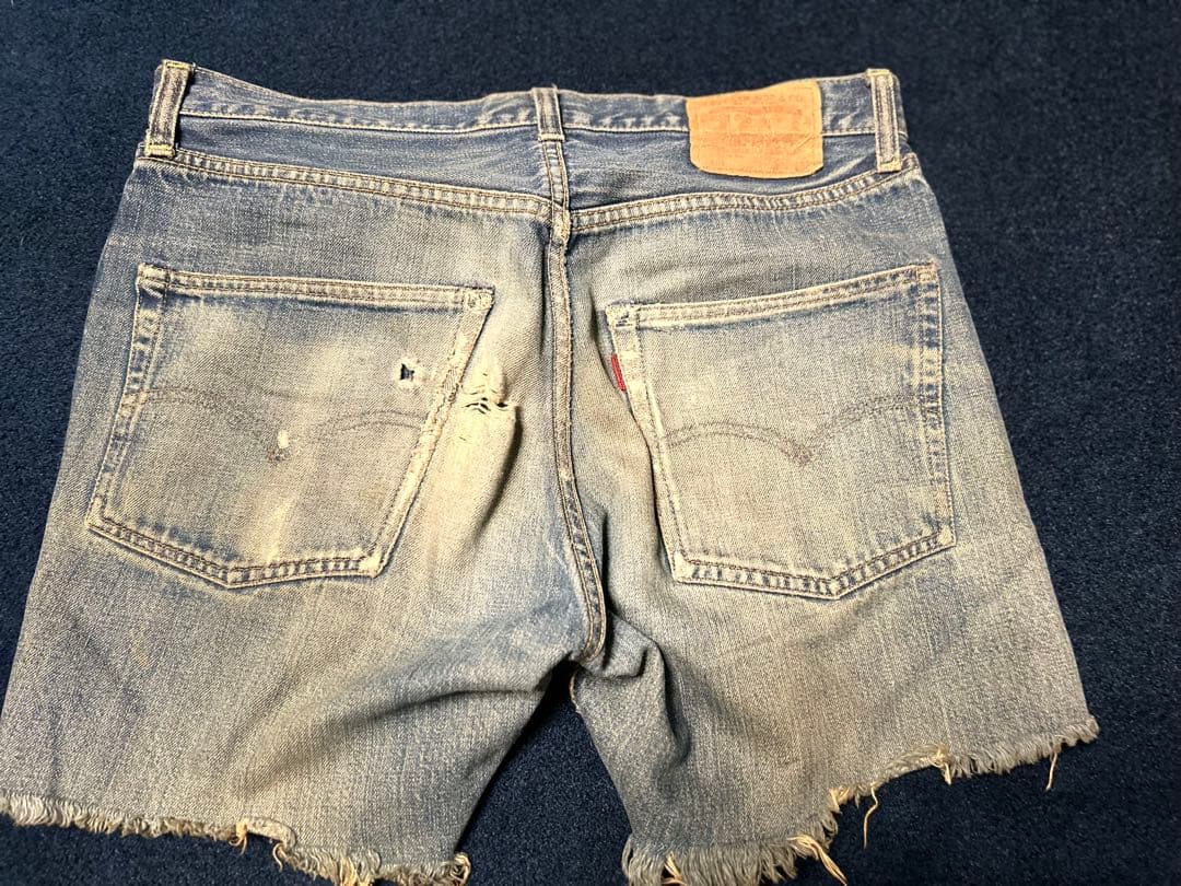 kotaendo Levis 501 Big E カットオフ デニムパンツ
