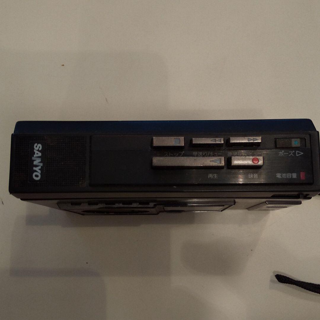 カセットテープレコーダー　SANYO　MR-M6昭和