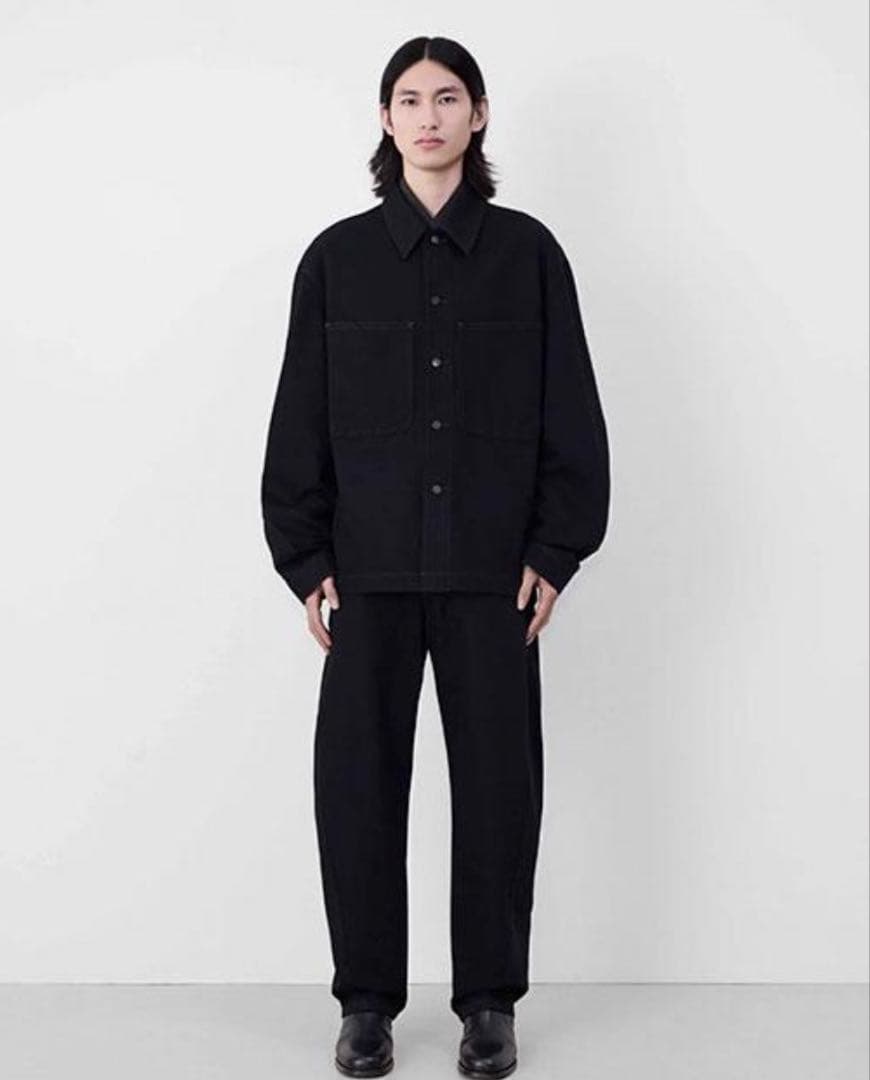 【新品タグ付き】TWISTED SLEEVE BOXY OVERSHIRT