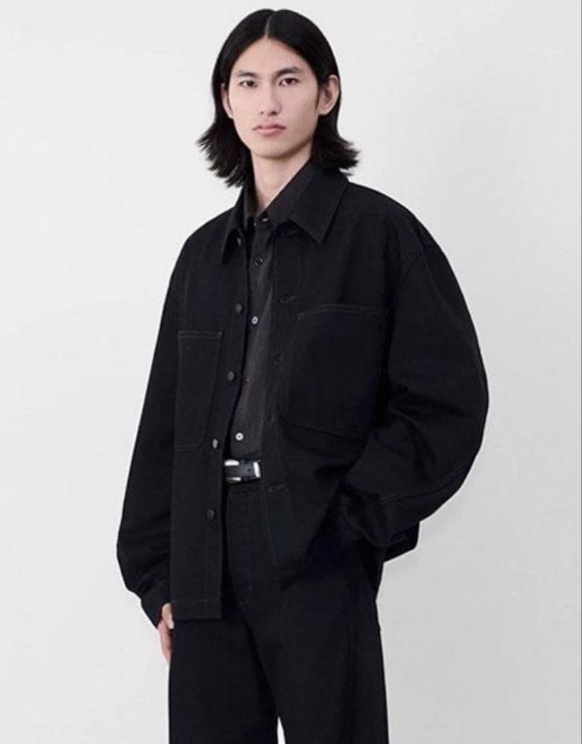 【新品タグ付き】TWISTED SLEEVE BOXY OVERSHIRT