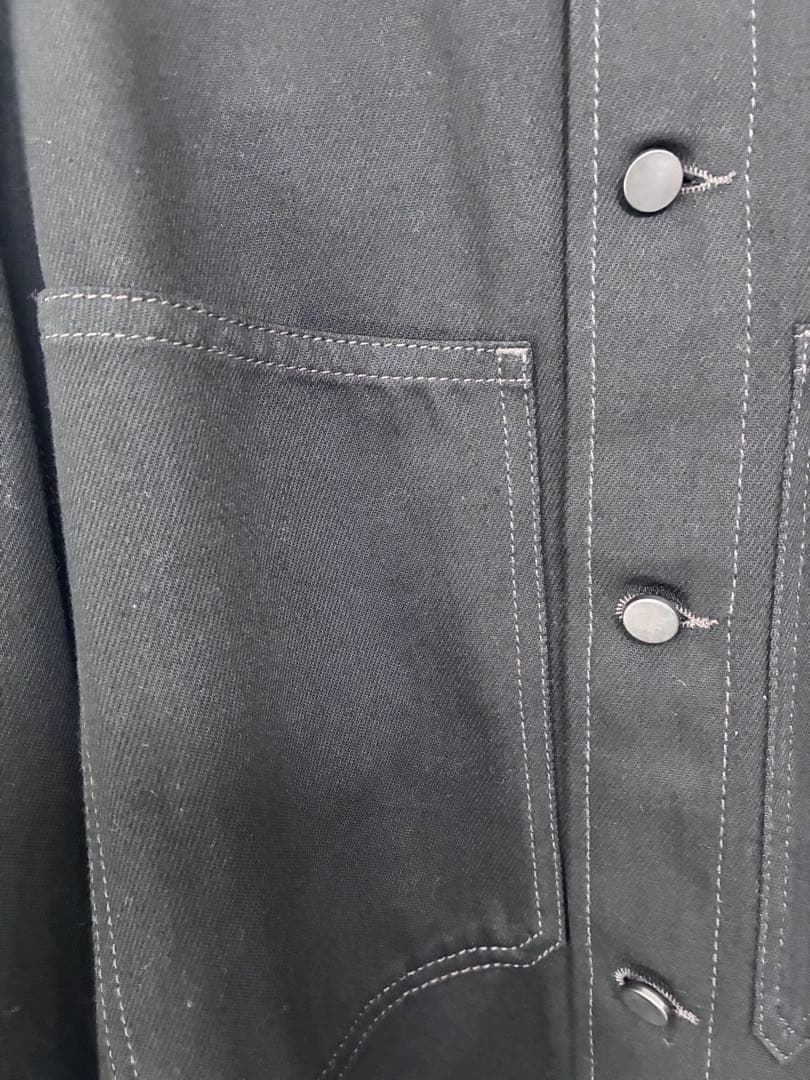 【新品タグ付き】TWISTED SLEEVE BOXY OVERSHIRT