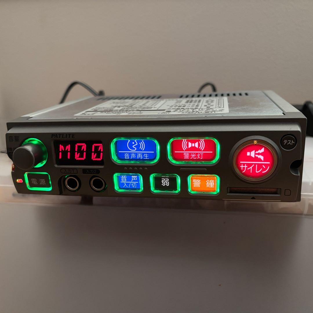 PATLITE パトライト 電子サイレンアンプ SAP-510FCV 24V