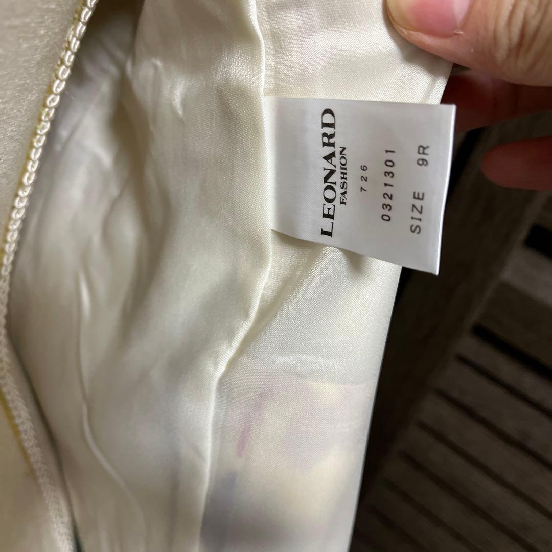 美品　LEONARDレオナール　ジャケット フラワー　花