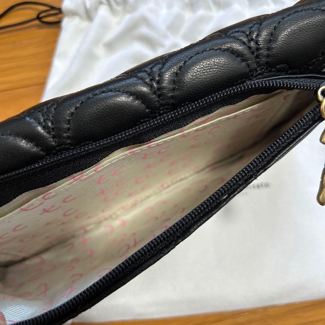 新品tsumori chisato ドット柄長財布ツモリチサト　ブラック