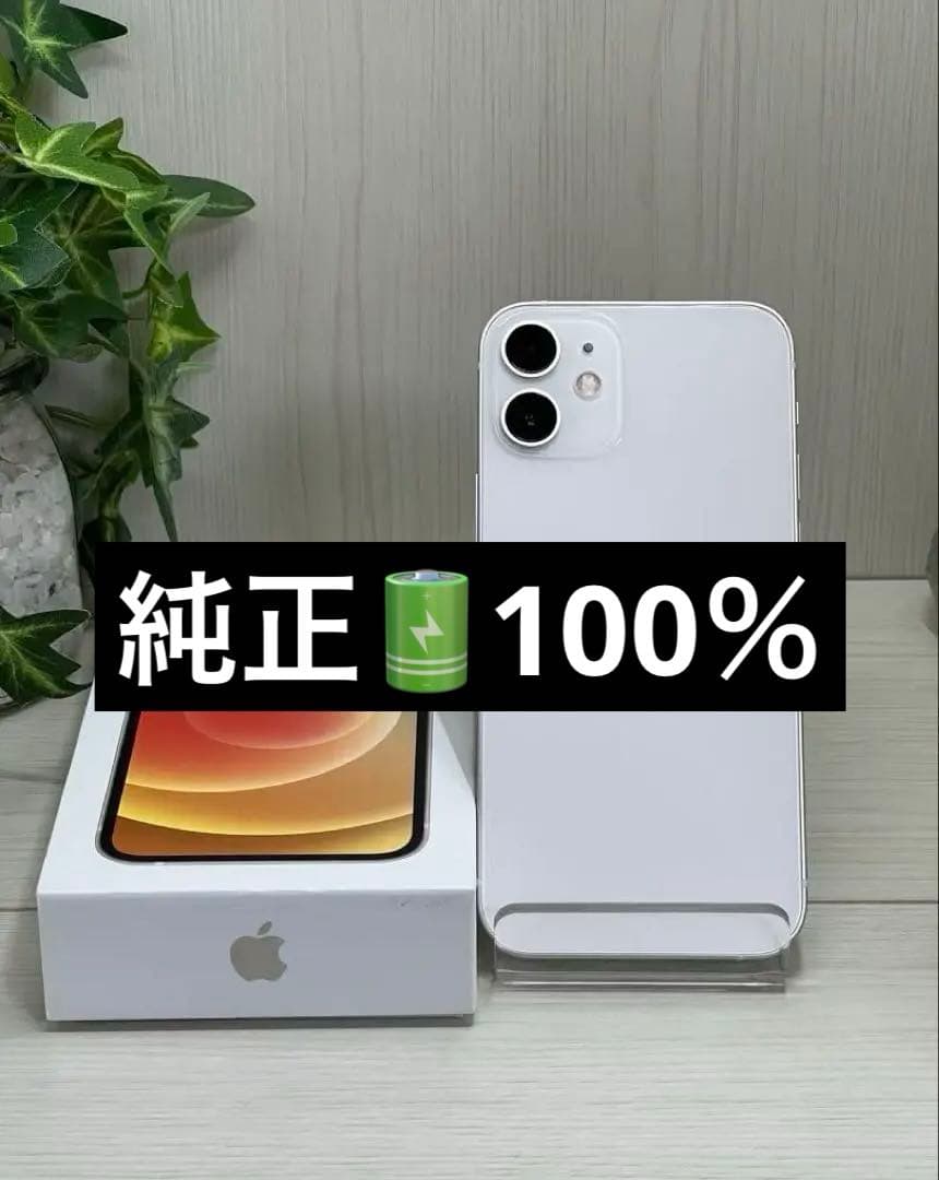 ✅【未使用に近い】【100％】⭐️iPhone 12 mini 256GB✨
