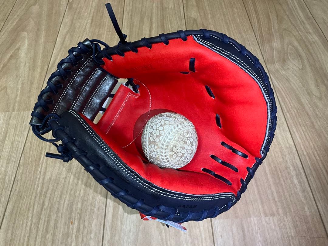 【型付済】ウィルソン（Wilson）一般軟式キャッチャーミット