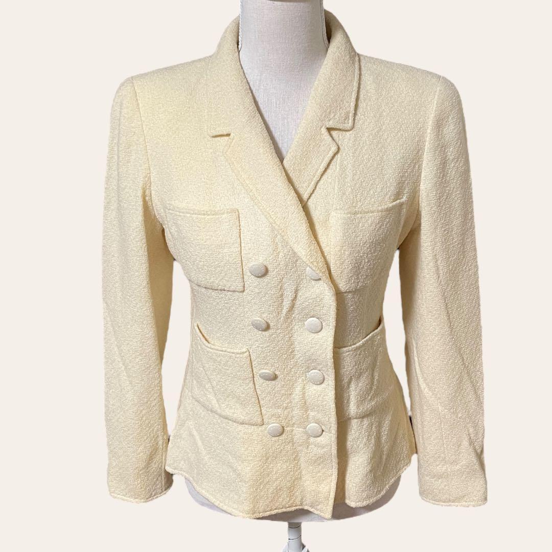 人気商品✨シャネル CHANEL 【40】スーツ 裾チェーン フランス製