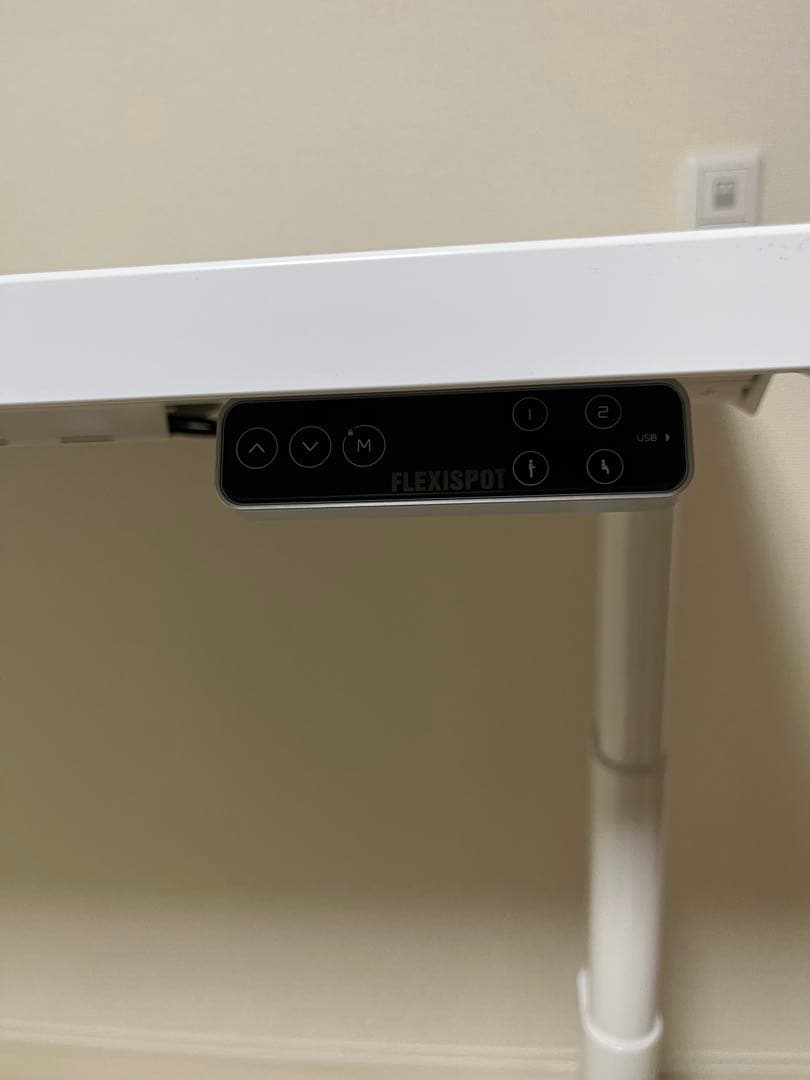 FLEXISPOT 電動昇降デスク ホワイト