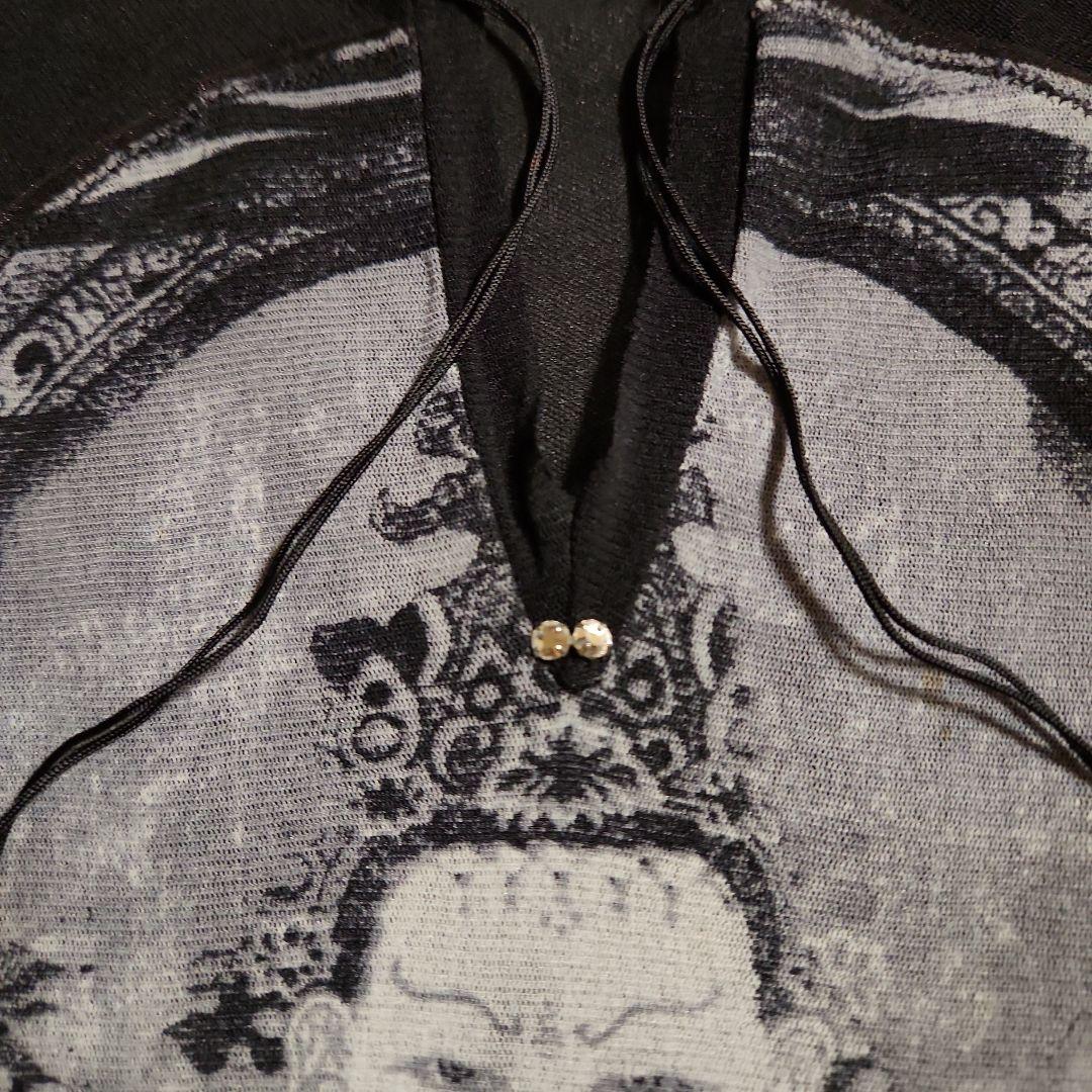 ヴィヴィアンタム仏像プリント 長袖トップス