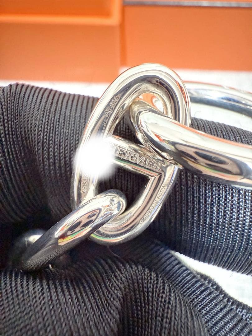 HERMES新品　シェーヌダンクル ブレスレット gm13