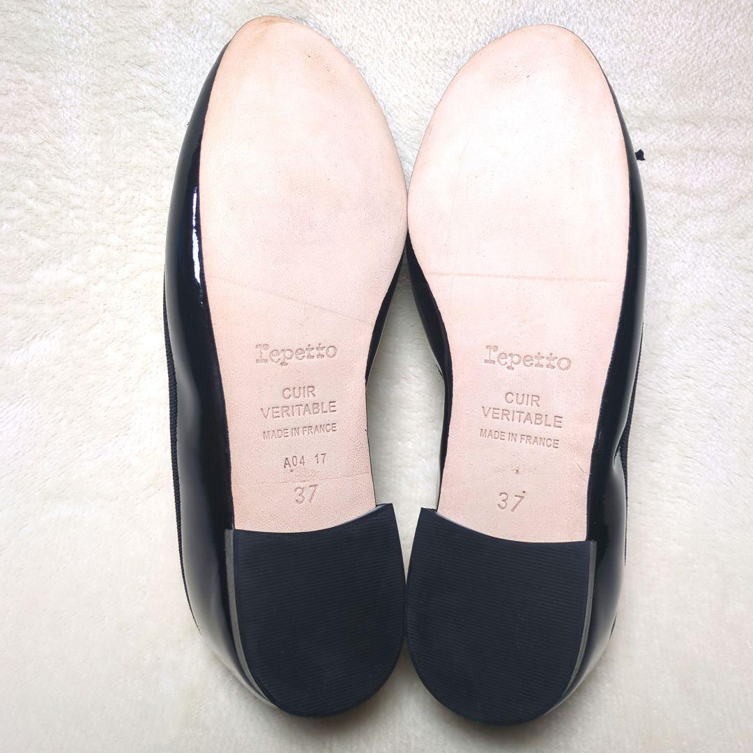 mimiさま専用【超美品】Repetto✨サンドリオン　エナメル　パテントレザー