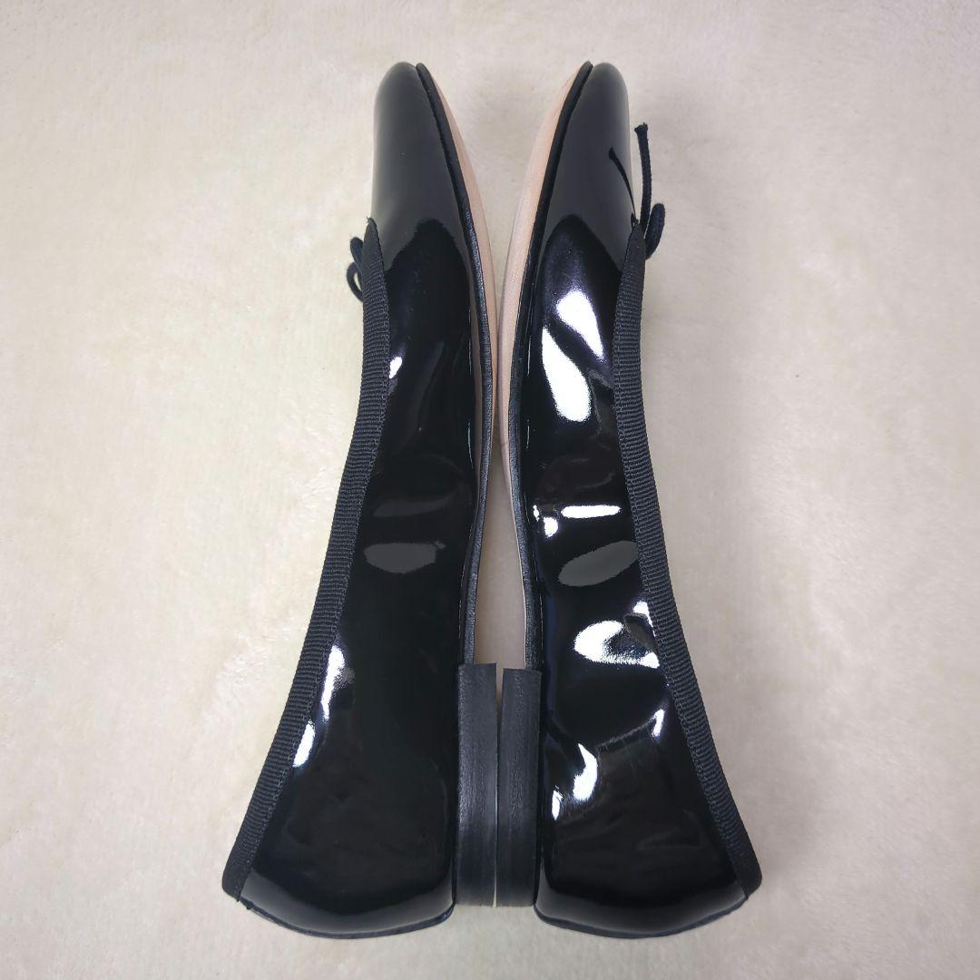 mimiさま専用【超美品】Repetto✨サンドリオン　エナメル　パテントレザー