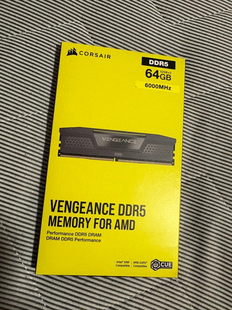メモリー CORSAIR vengeance ddr5 64gb 6000mhz