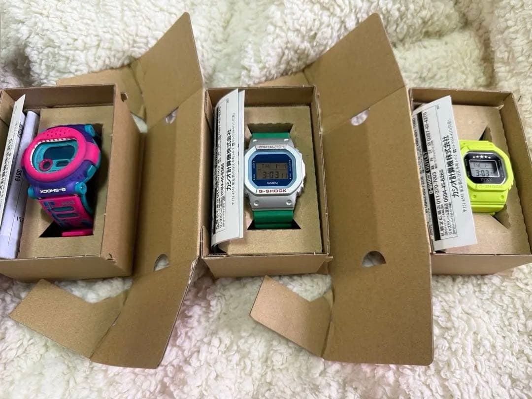 お値下げ【新品・保証付】CASIO G-SHOCK 3点セット 福袋