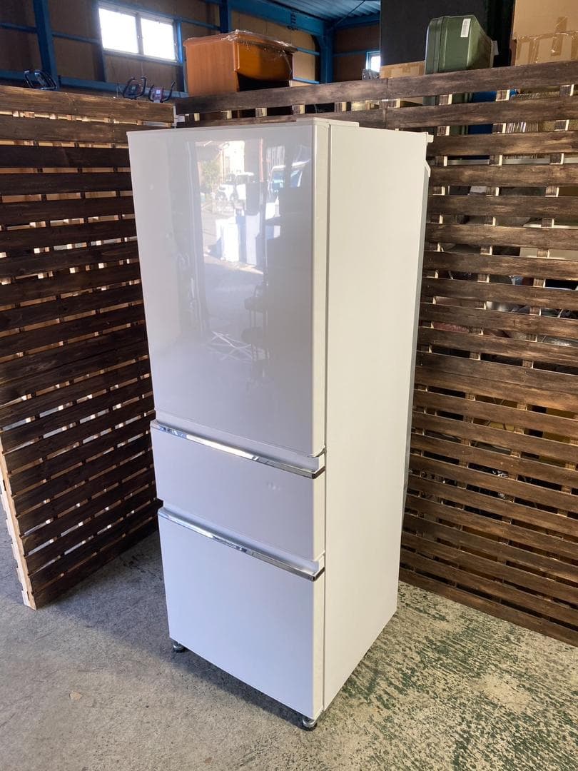 G587★　三菱電機　2019年製 330L 冷蔵庫 製氷機付き