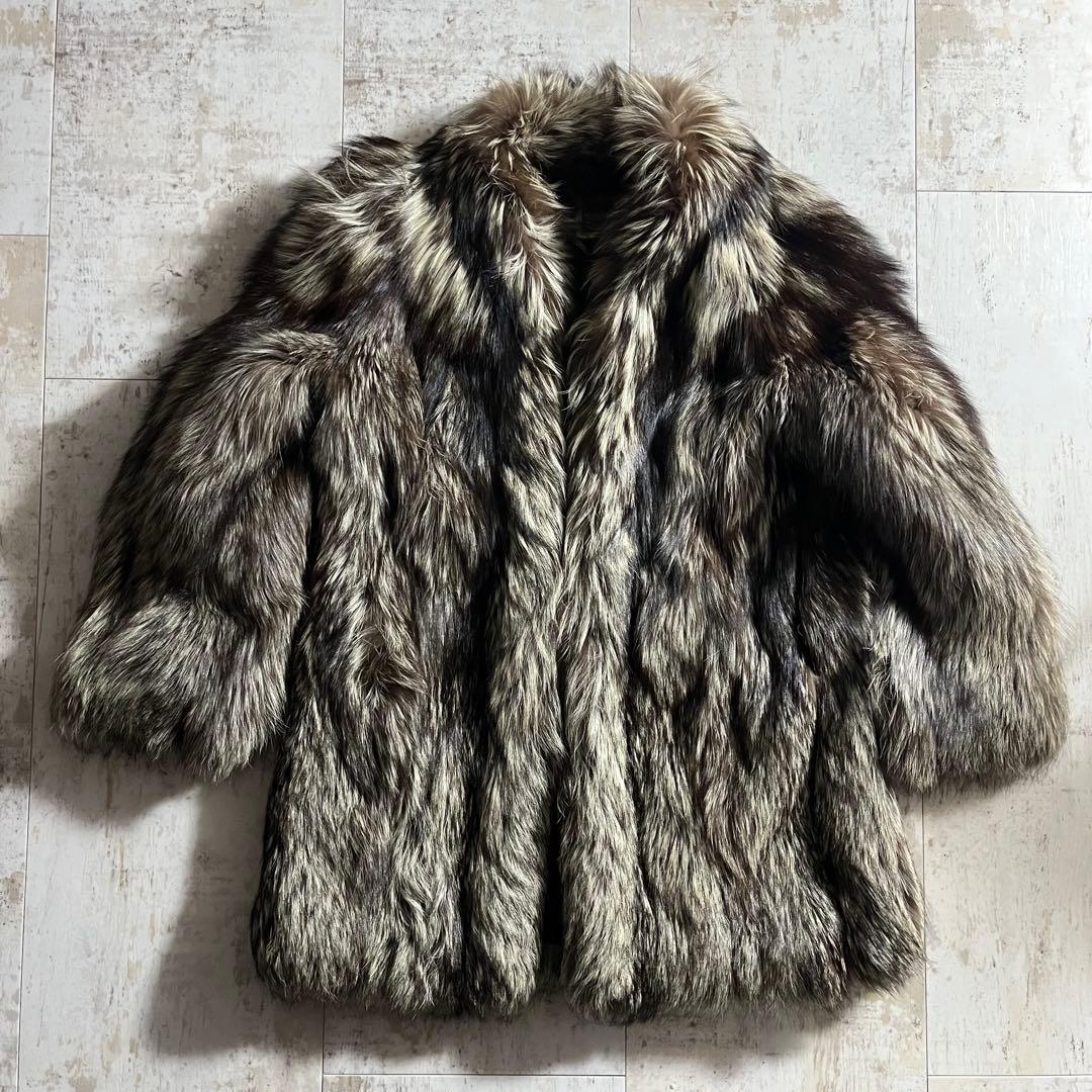 SAGA FOX mink サガフォックス ミンク ファー ジャケット 金タグ