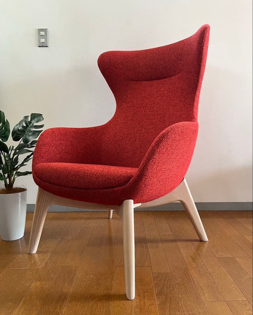 相合家具　QUEEN ラウンジチェア　21.5万　ミッドセンチュリー　北欧モダン