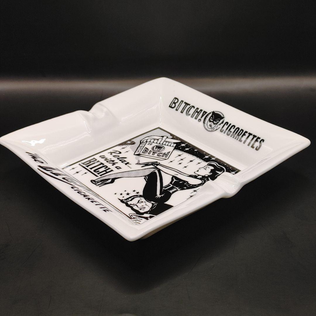 【レトロ】ヴィンス▪レイ　オリジナルアート作品　大きな灰皿