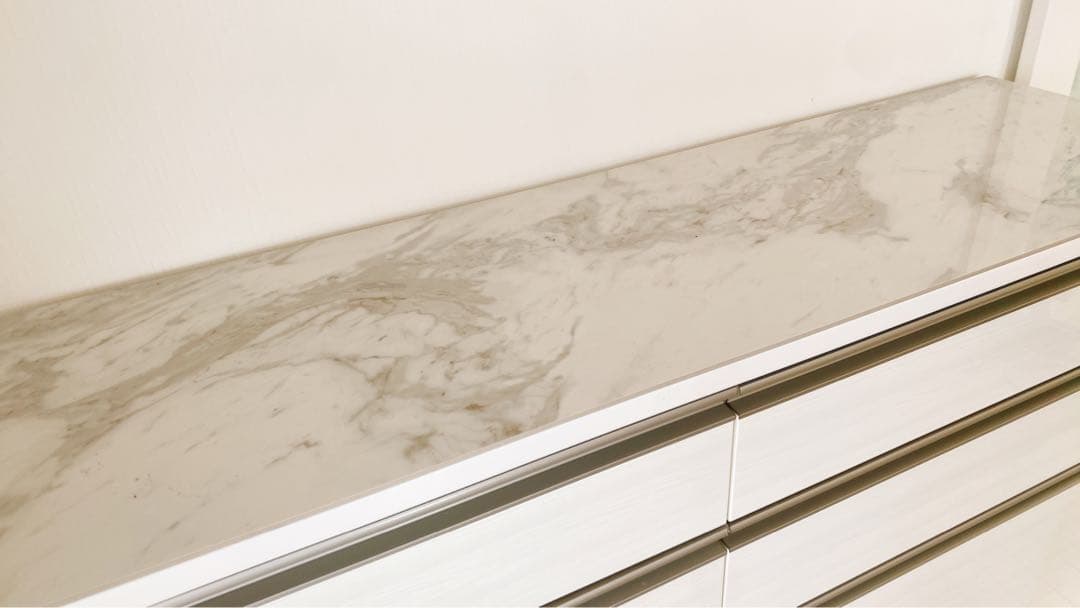 ※8/31迄にご検討ください※ニトリ リガーレ　カップボード セラミック天板