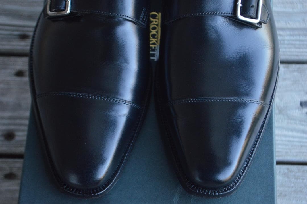 着用数回　CROCKETT＆JONES　LOWNDES　6E　ブラック