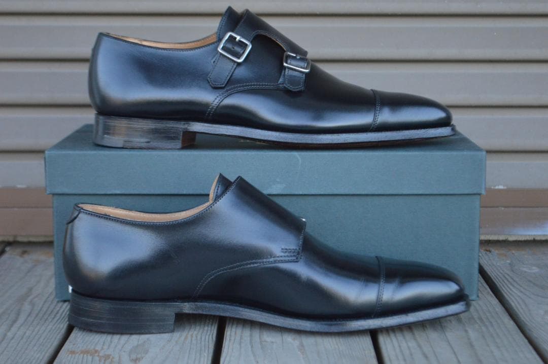 着用数回　CROCKETT＆JONES　LOWNDES　6E　ブラック