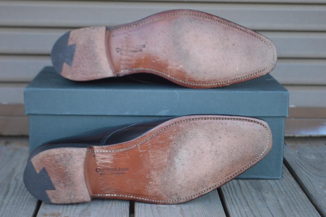 着用数回　CROCKETT＆JONES　LOWNDES　6E　ブラック