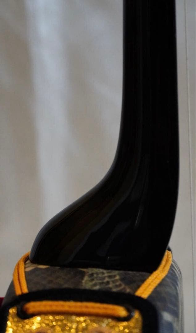 沖縄三線　本島産黒木　大城の與那城型　思い出の込められた一丁