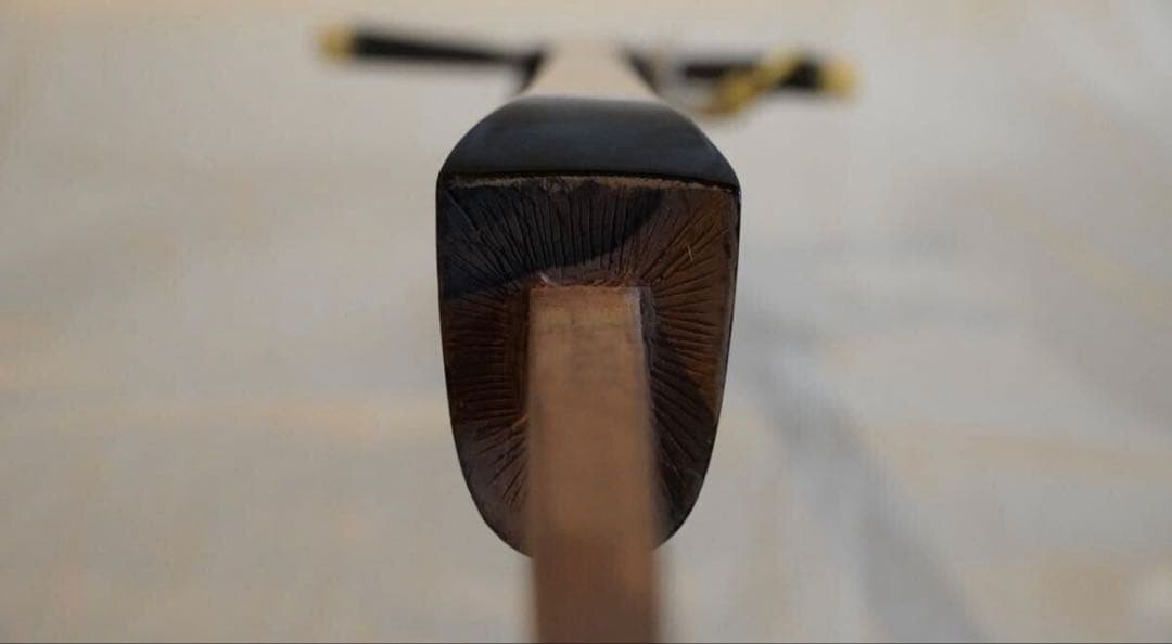 沖縄三線　本島産黒木　大城の與那城型　思い出の込められた一丁