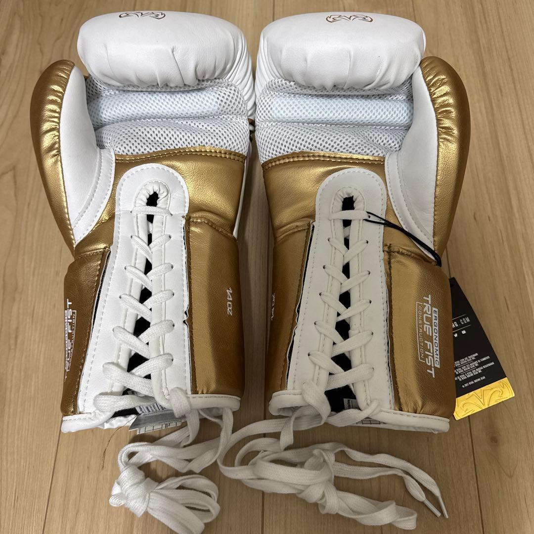 rival boxing RS100 14オンス　ホワイトゴールド