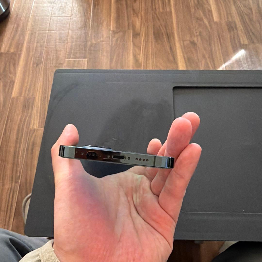 iphone 12 promax 128g ブルー simフリー