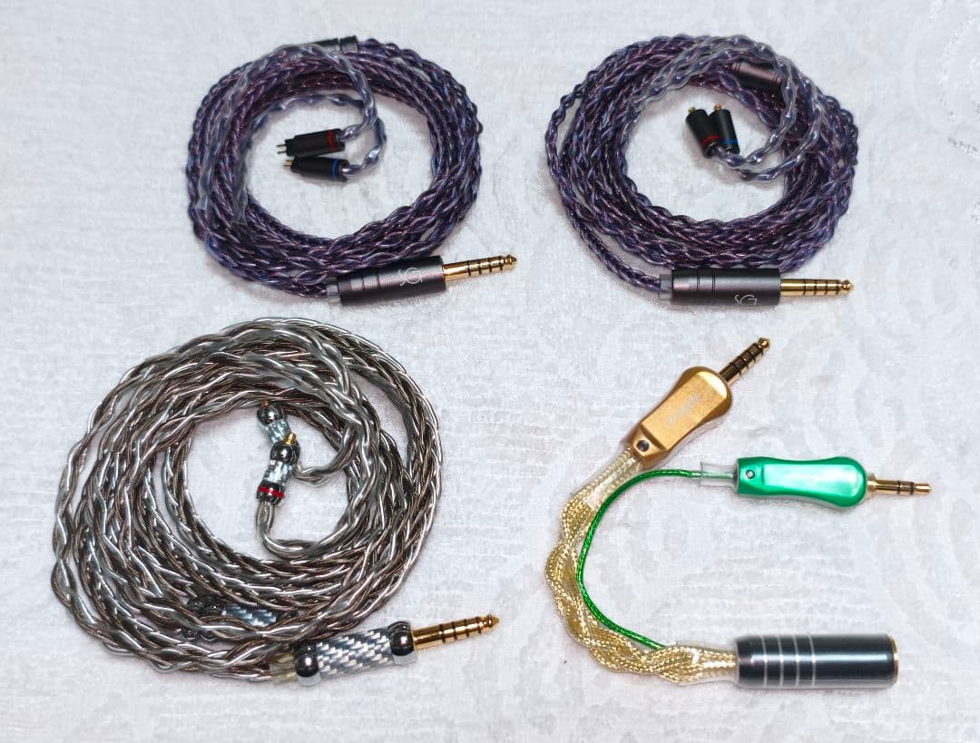 2Pin•mmcx 4.4mmケーブルまとめ売り