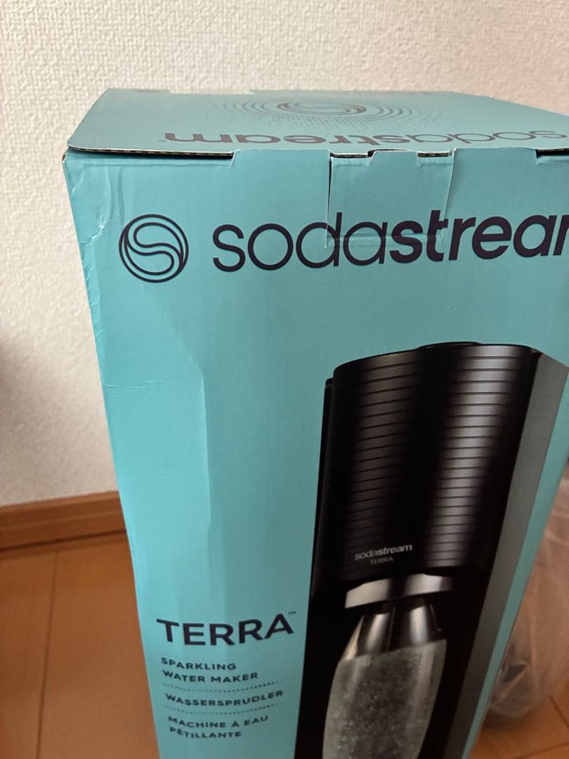 【新品】ソーダストリーム テラ TERRA ボトル ガスシリンダー 3本 セット