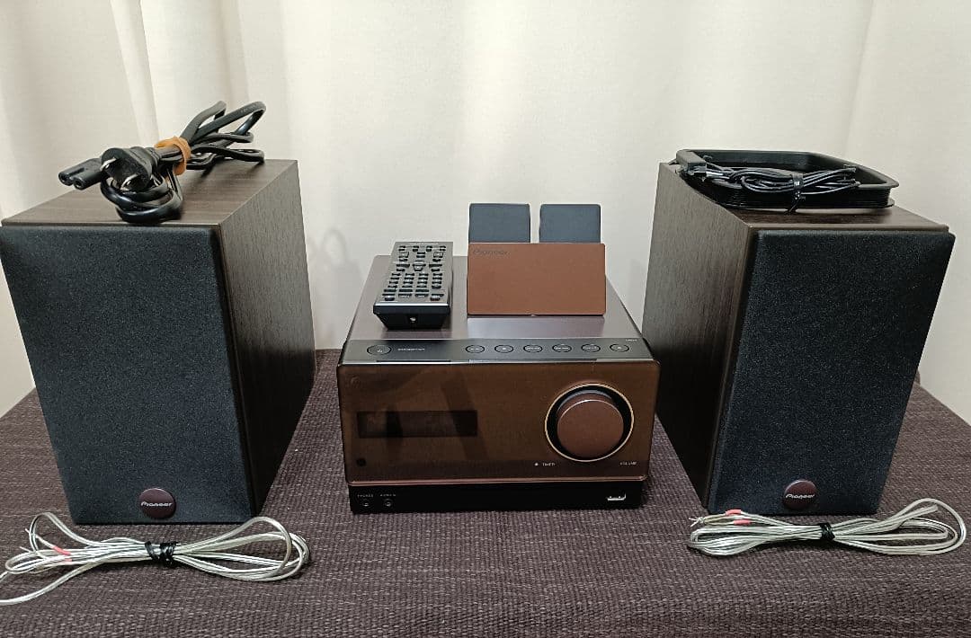 Pioneer X-CM32BT-T Bluetooth,USB接続　美品