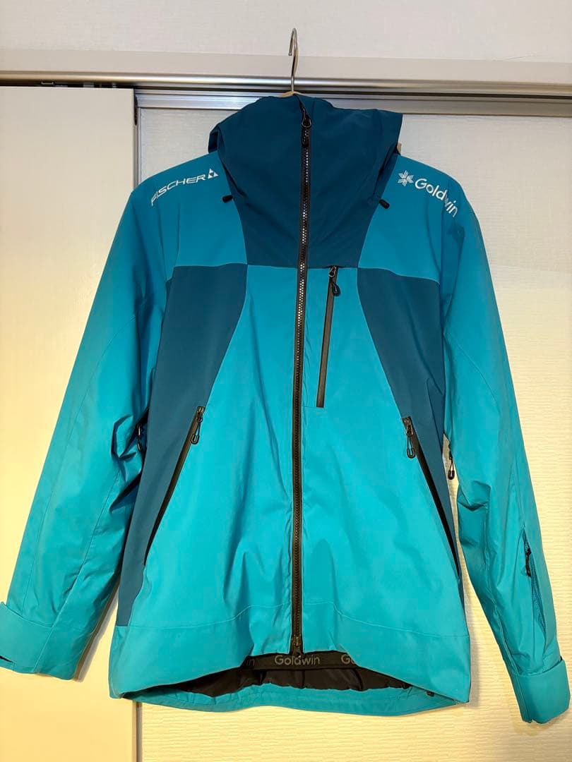 Goldwin スキーウェア Mサイズ上下セット （FISCHERチームモデル）