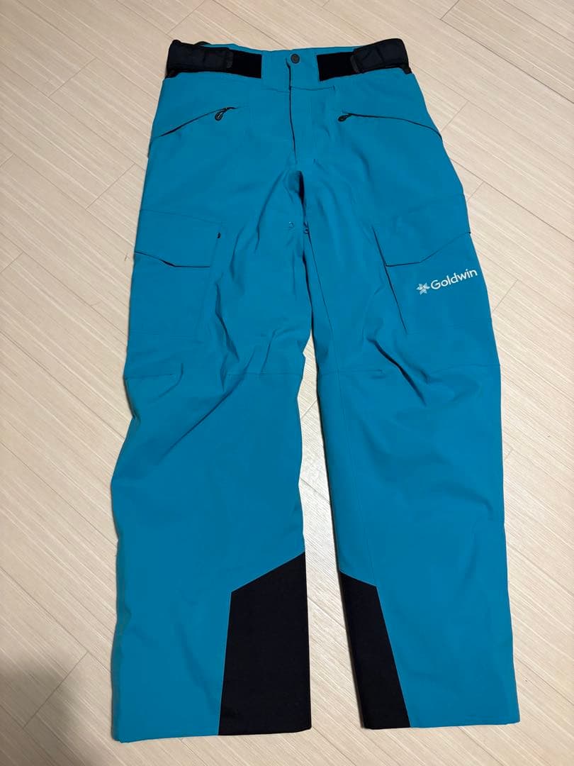 Goldwin スキーウェア Mサイズ上下セット （FISCHERチームモデル）